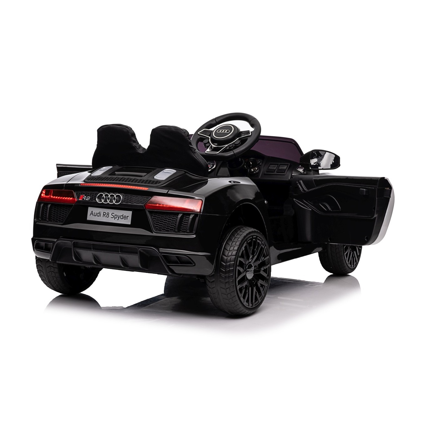 copy of Audi R8 na baterii pro děti žlutý + dálkové ovládání + EVA + pomalý start + MP3 LED