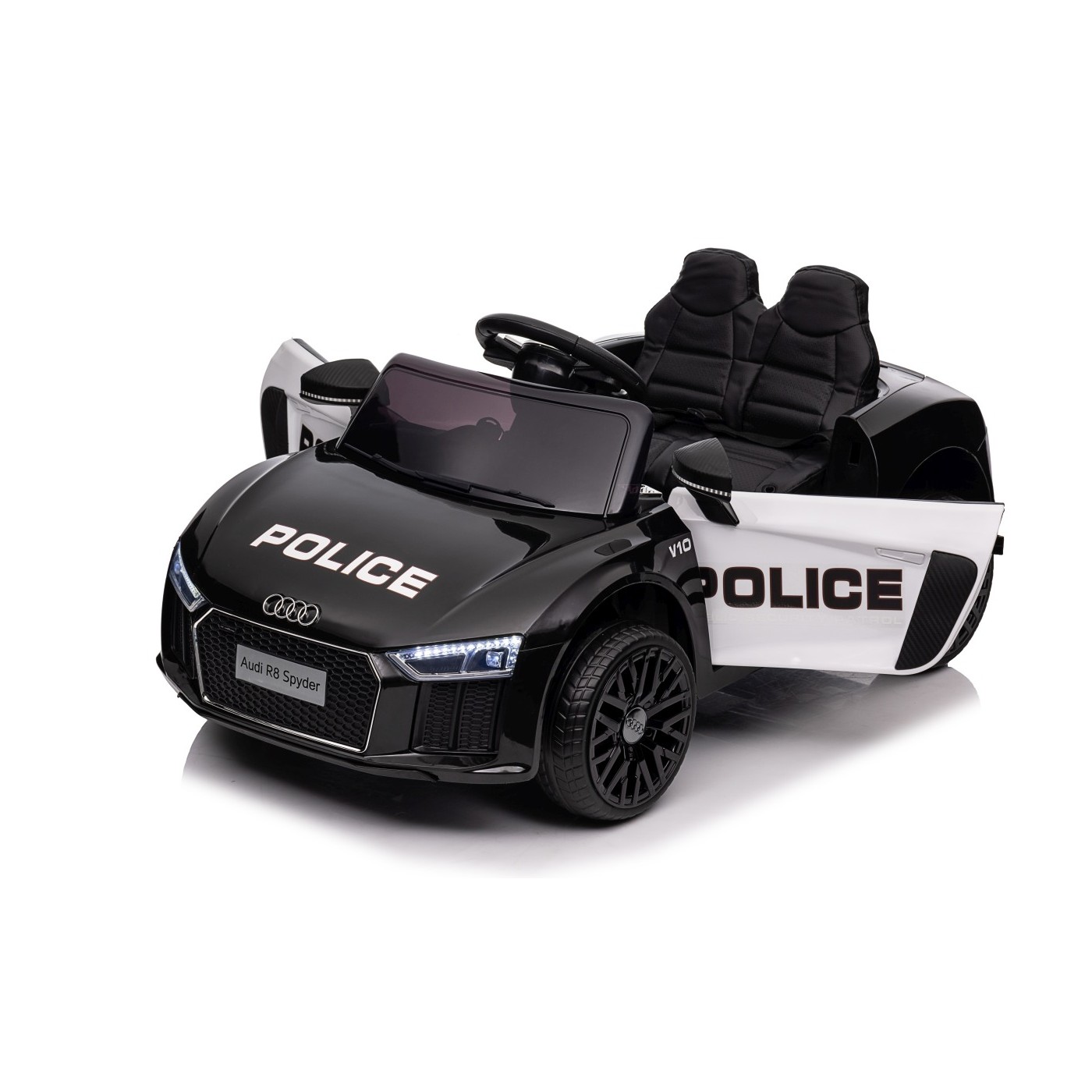 copy of Audi R8 na baterii pro děti žlutý + dálkové ovládání + EVA + pomalý start + MP3 LED