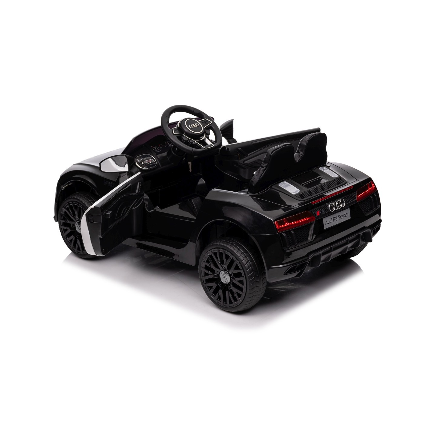 copy of Audi R8 na baterii pro děti žlutý + dálkové ovládání + EVA + pomalý start + MP3 LED