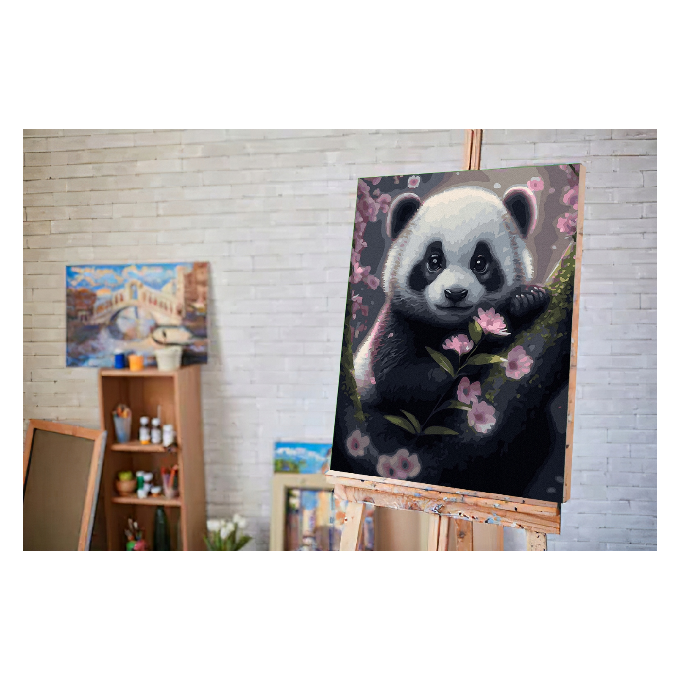 copy of Malba podle čísel Toskánská terasa 40x50 Plátno + Barvy + Štětce