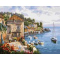 copy of Malba podle čísel Toskánská terasa 40x50 Plátno + Barvy + Štětce