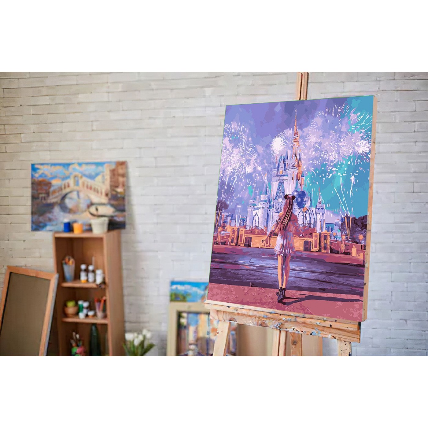 copy of Malba podle čísel Toskánská terasa 40x50 Plátno + Barvy + Štětce