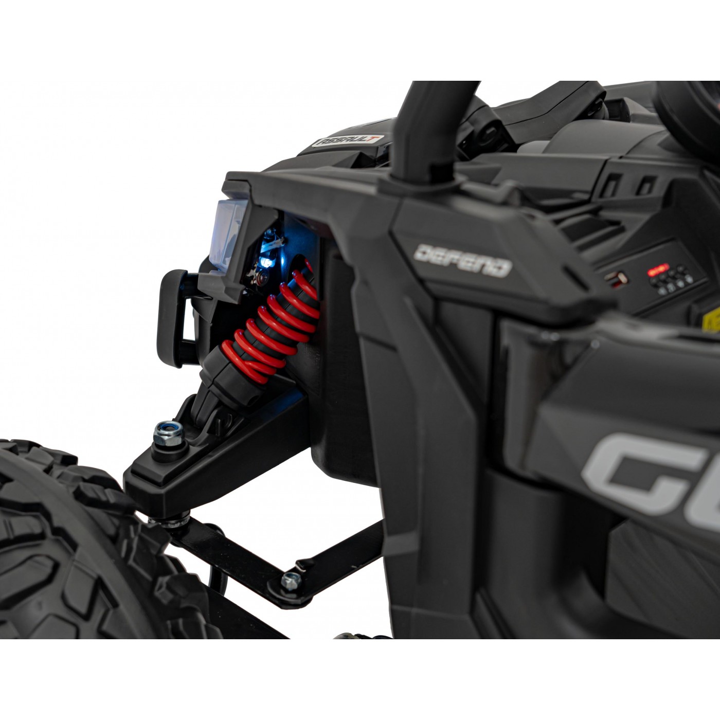 Buggy Vozidlo ATV Defend 4x4  černé