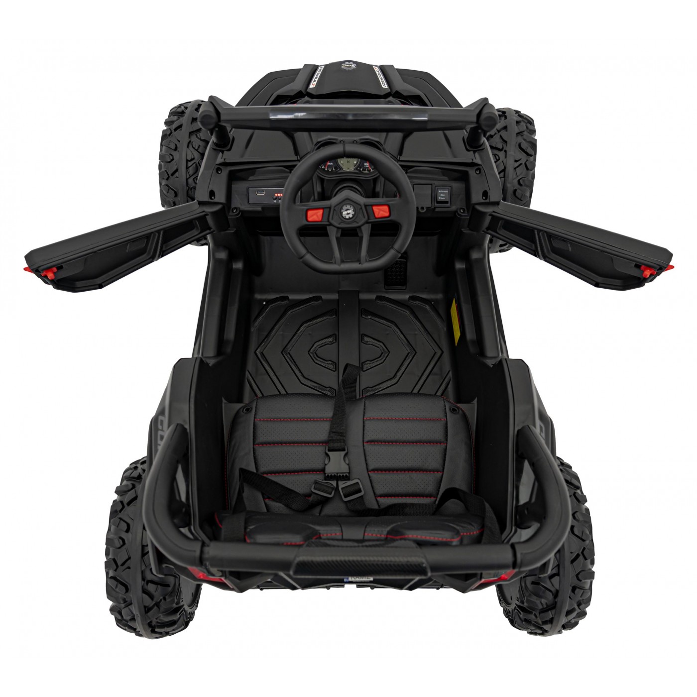 Buggy Vozidlo ATV Defend 4x4  černé