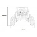 Buggy Vozidlo ATV Defend 4x4  černé