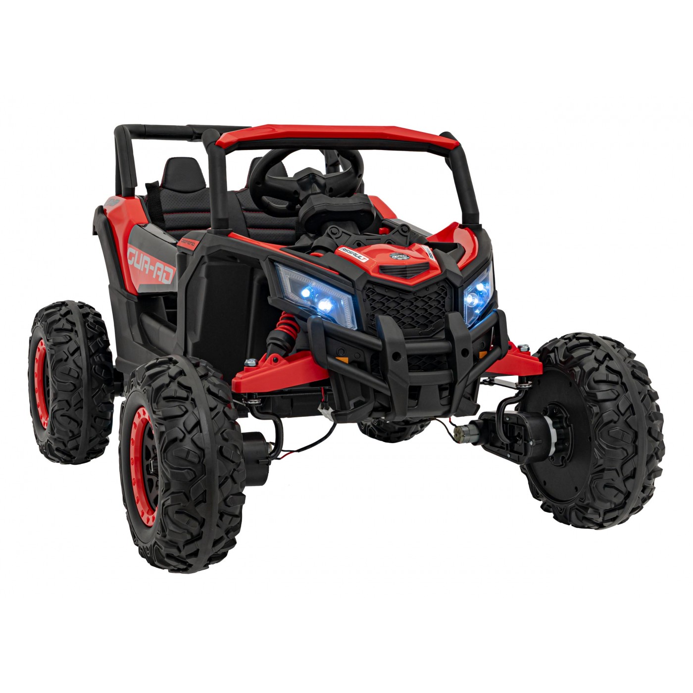 Buggy Vozidlo ATV Defend 4x4 červené