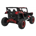 Buggy Vozidlo ATV Defend 4x4 červené