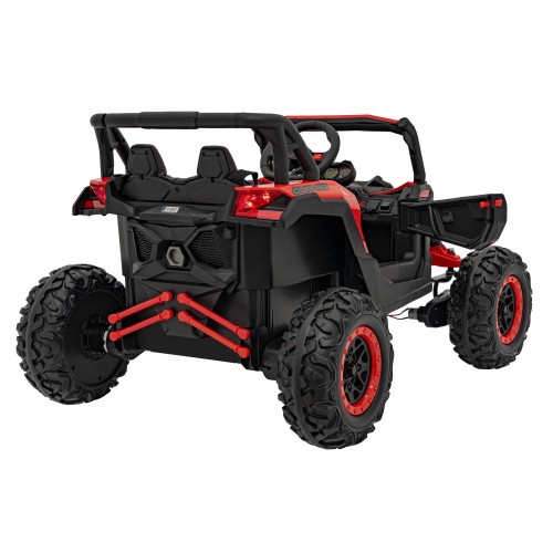 Buggy Vozidlo ATV Defend 4x4 červené