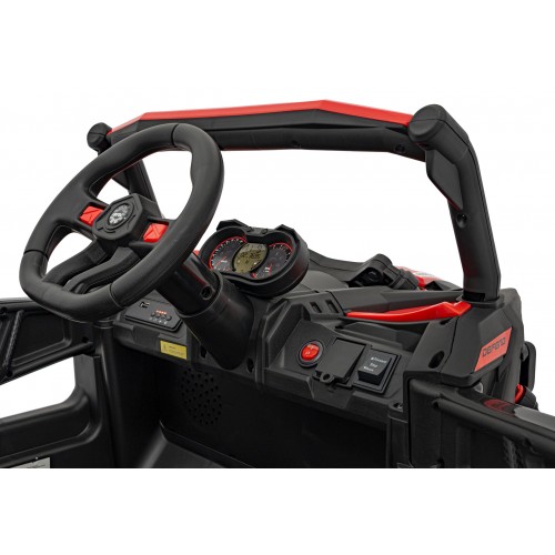 Buggy Vozidlo ATV Defend 4x4 červené