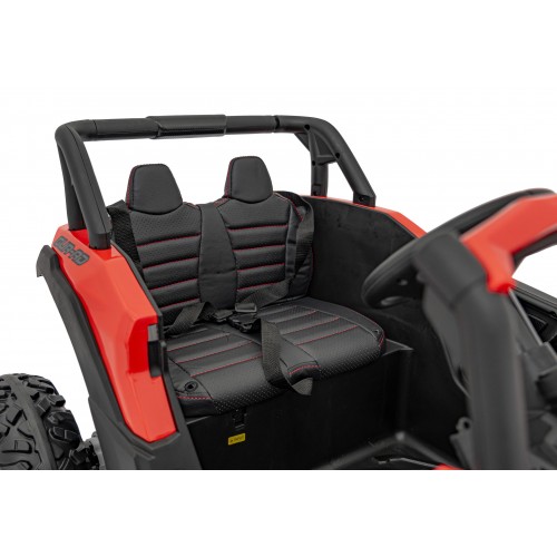 Buggy Vozidlo ATV Defend 4x4 červené