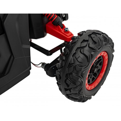 Buggy Vozidlo ATV Defend 4x4 červené