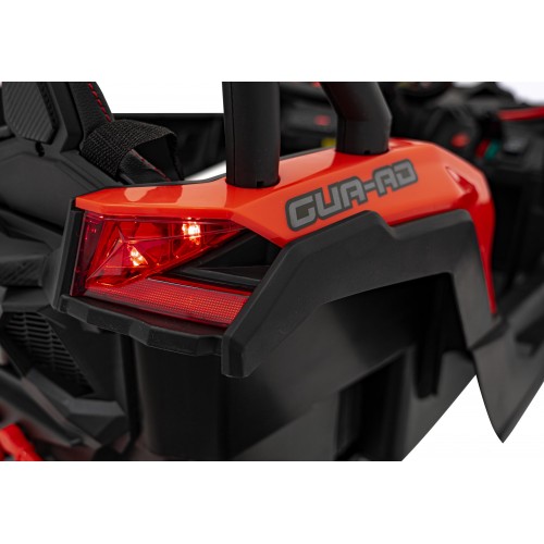 Buggy Vozidlo ATV Defend 4x4 červené