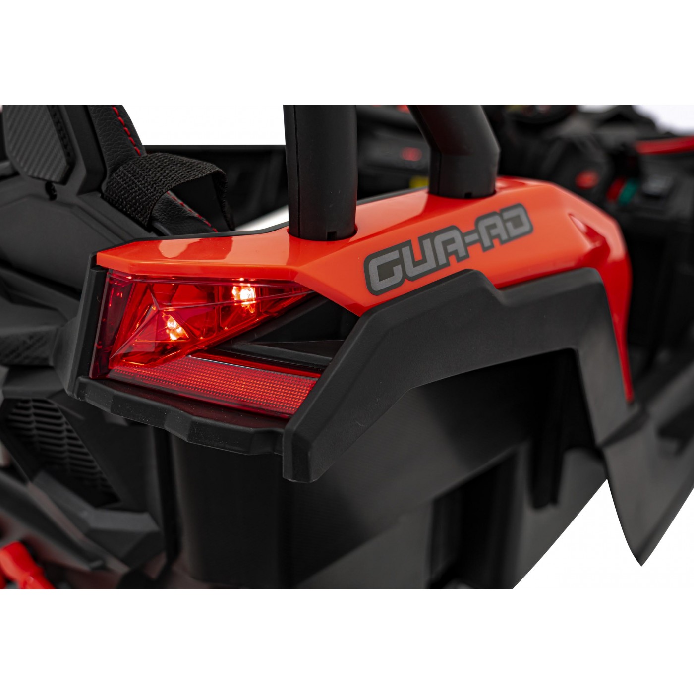 Buggy Vozidlo ATV Defend 4x4 červené