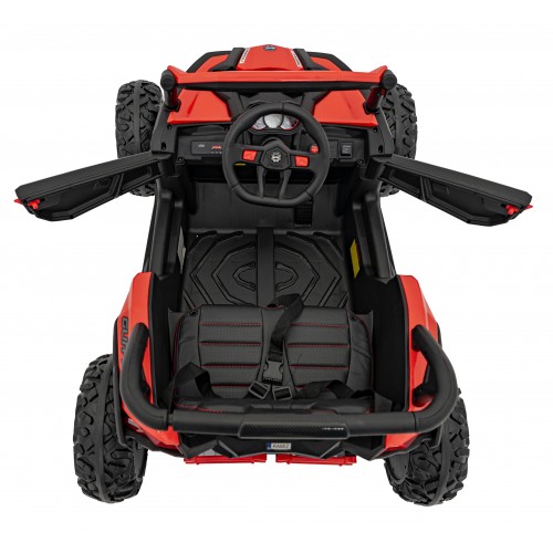 Buggy Vozidlo ATV Defend 4x4 červené