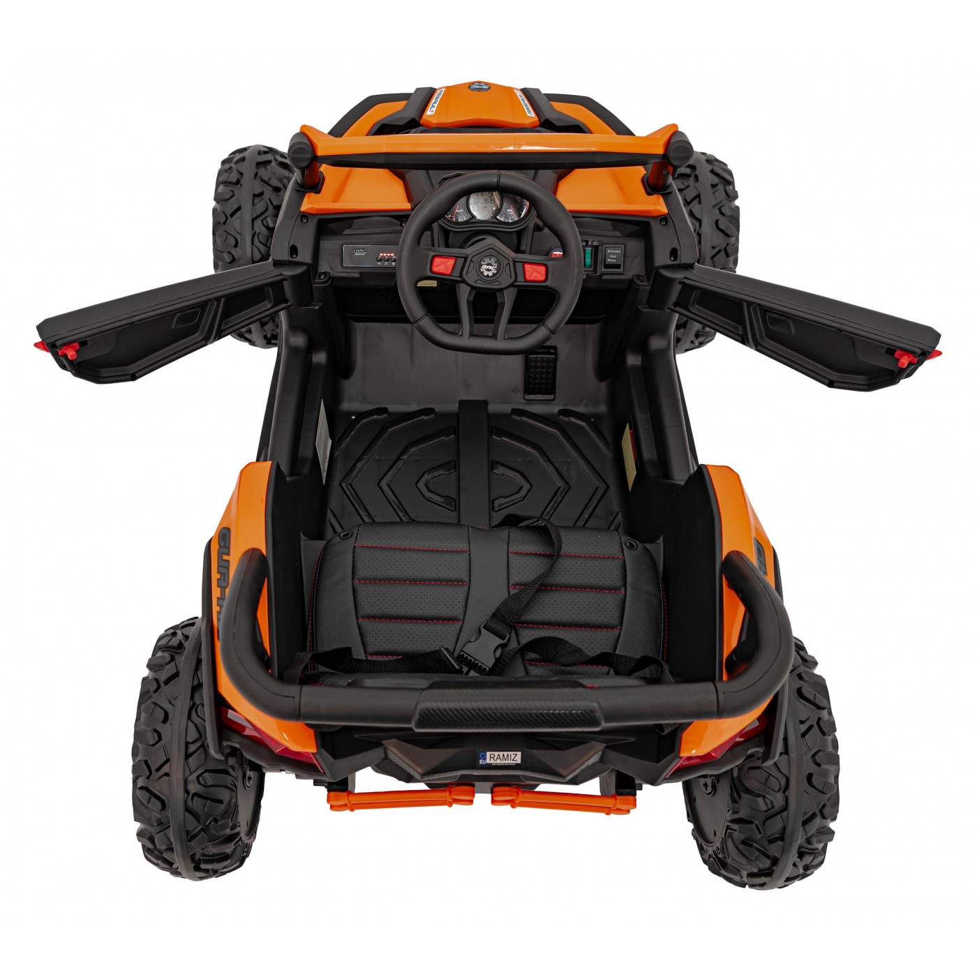 Buggy Vozidlo ATV Defend 4x4 oranžové