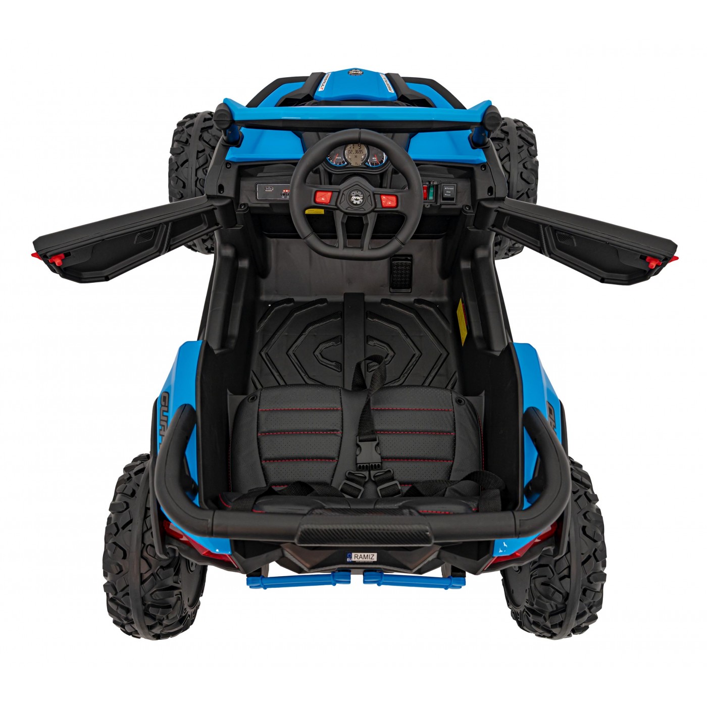 Buggy Vozidlo ATV Defend 4x4 modré