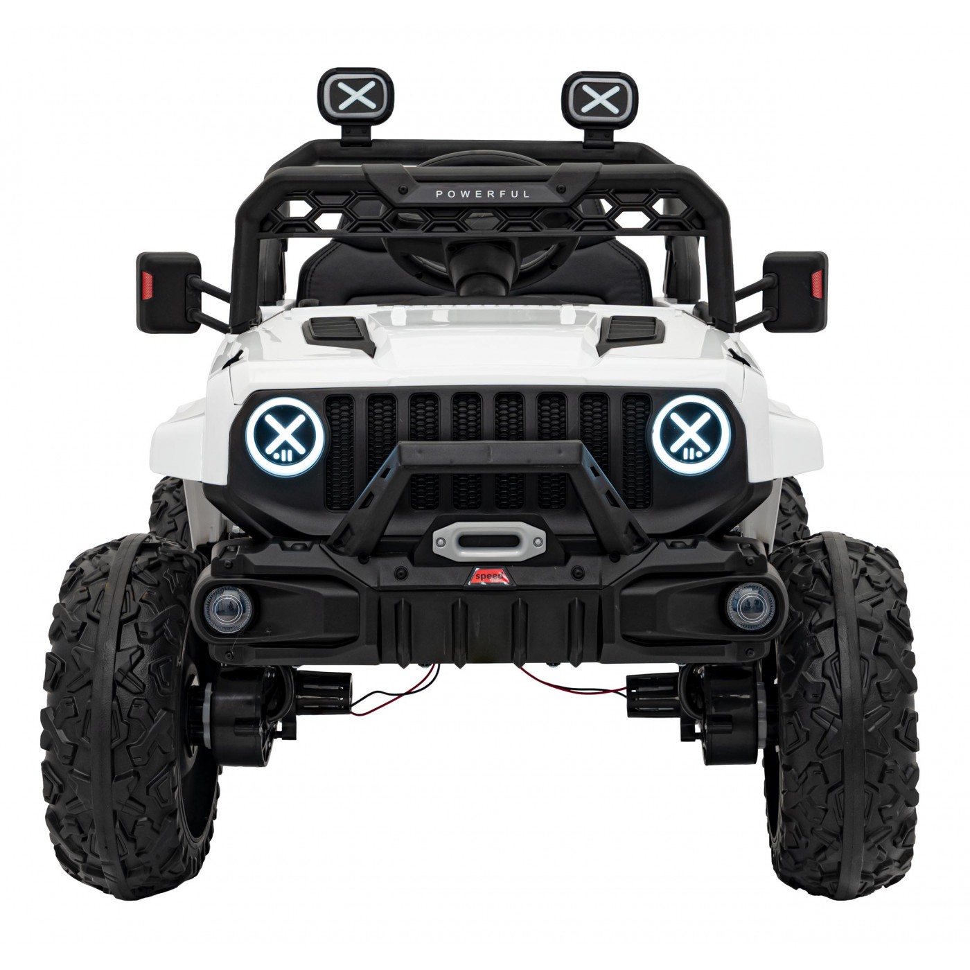 Pojazd OFF ROAD Speed Bialy