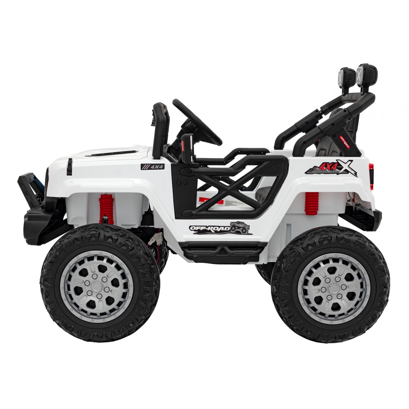 Pojazd OFF ROAD Speed Bialy