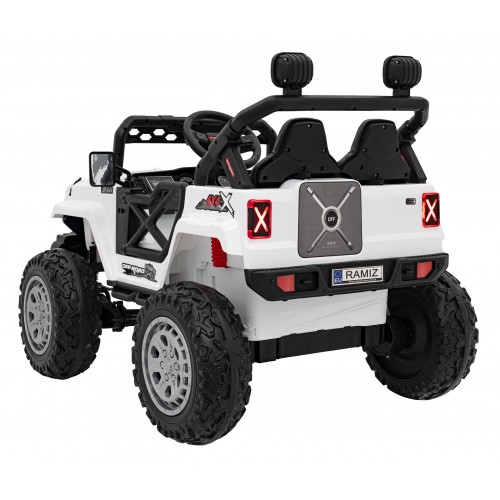 Pojazd OFF ROAD Speed Bialy