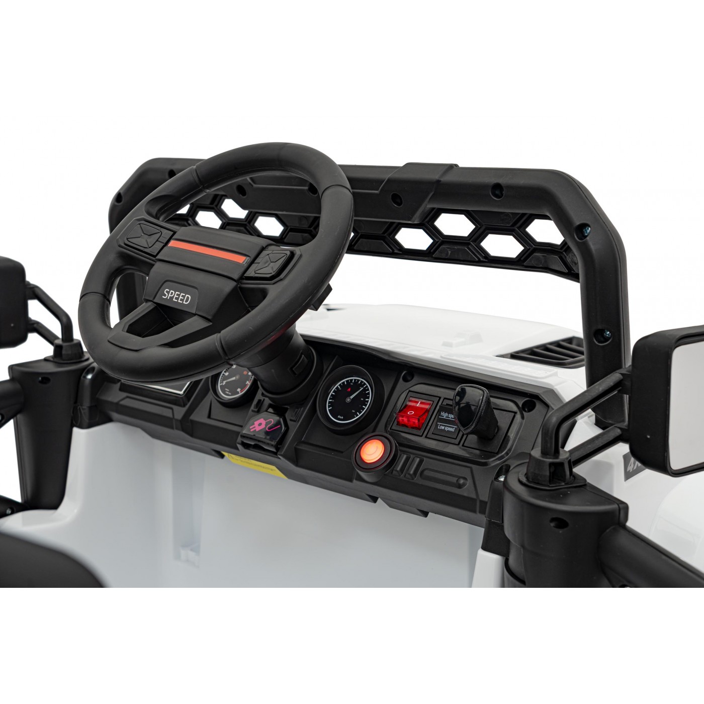 Pojazd OFF ROAD Speed Bialy