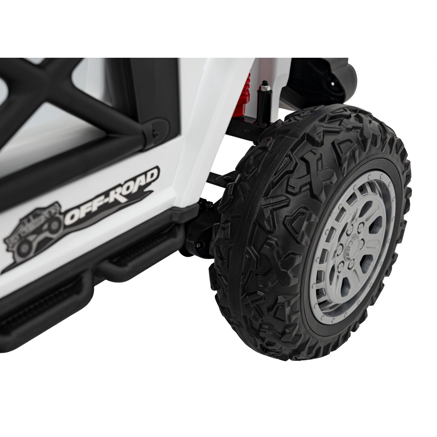 Pojazd OFF ROAD Speed Bialy