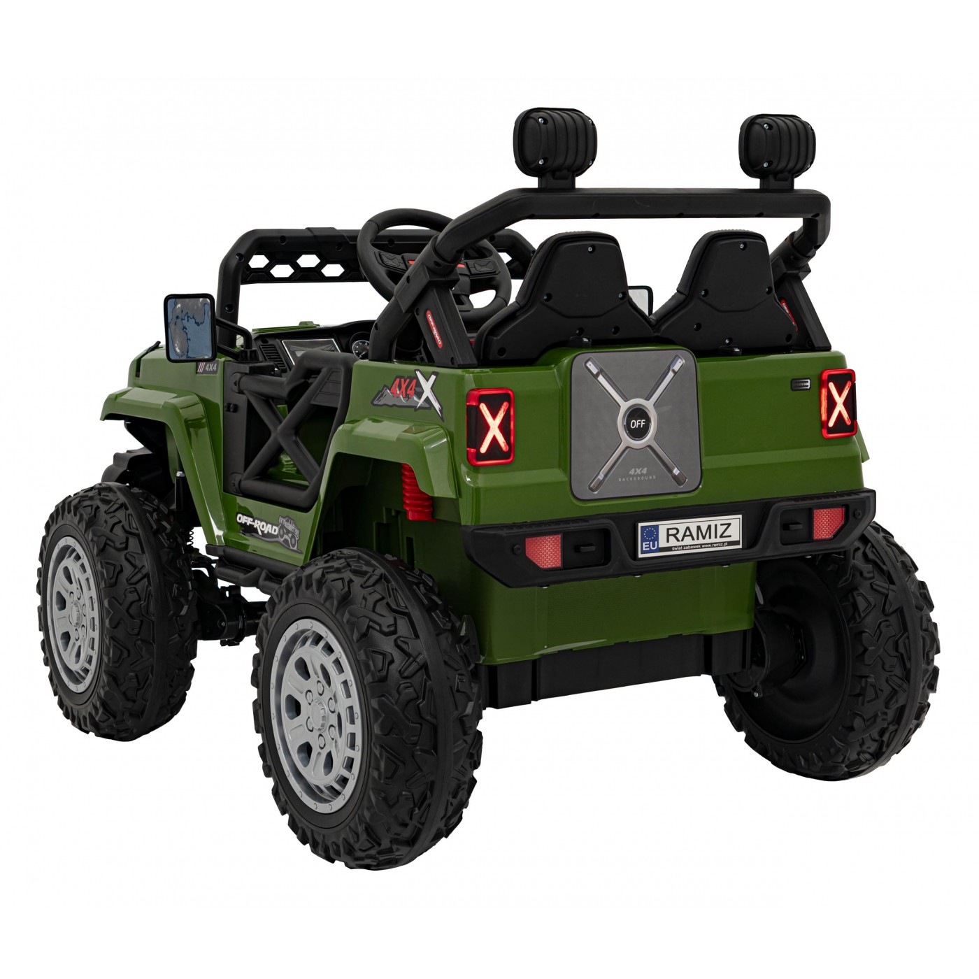 Pojazd OFF ROAD Speed Zielony
