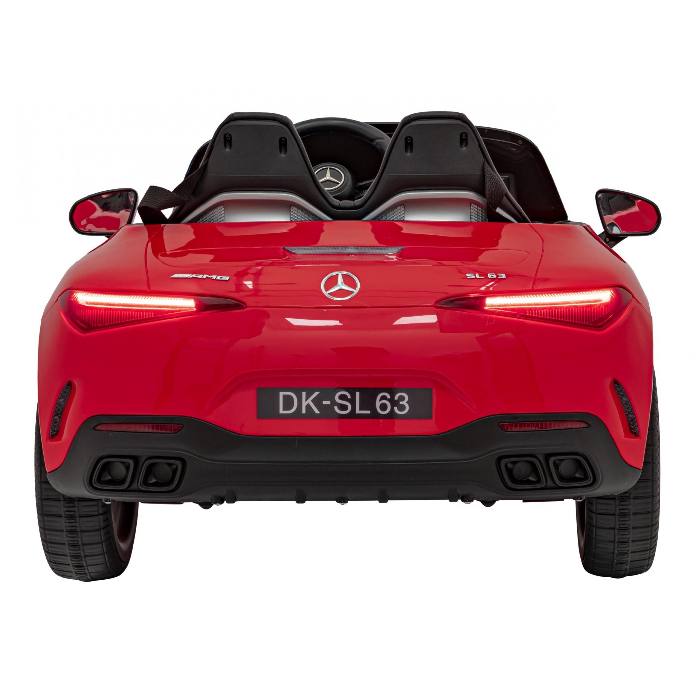 Pojazd Mercedes Benz AMG SL63 Czerwony