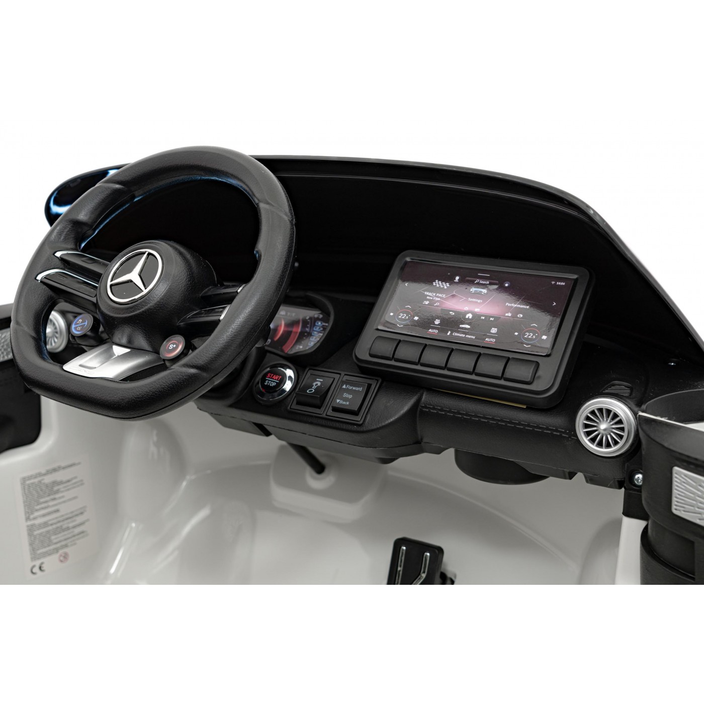 Pojazd Mercedes Benz AMG SL63 Bialy