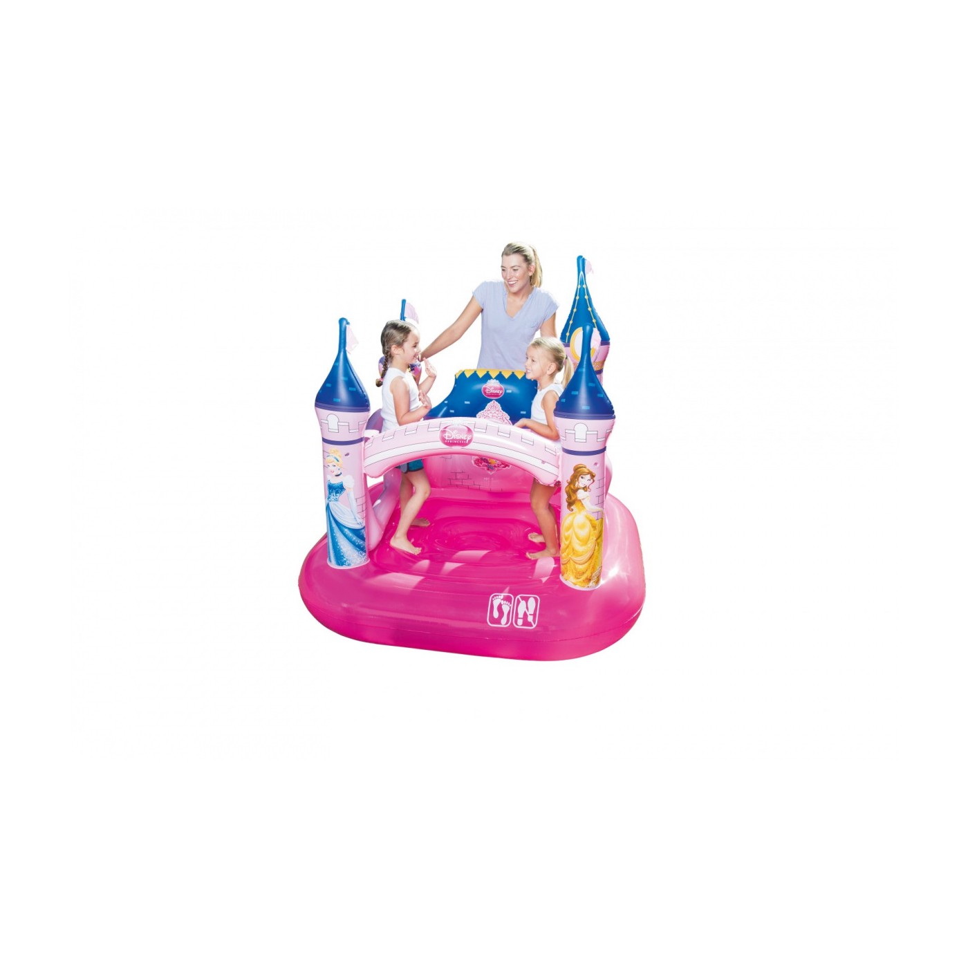 Nafukovací hrad princezny 157 147 163 cm BESTWAY