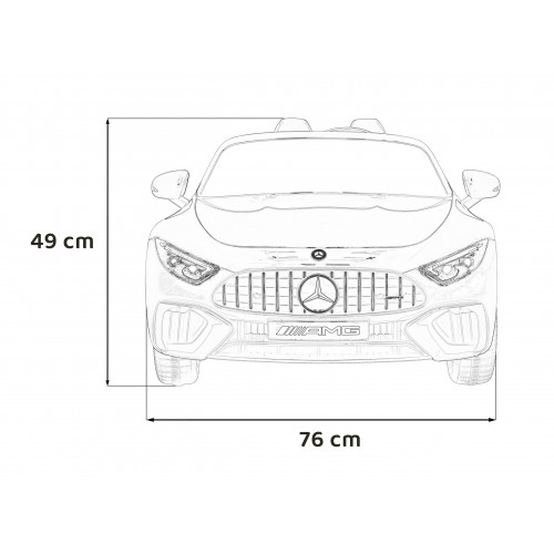 Pojazd Mercedes Benz AMG SL63 Czarny