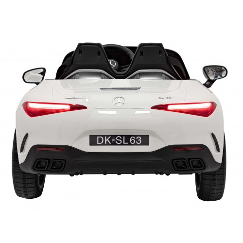 Pojazd Mercedes Benz AMG SL63 Bialy