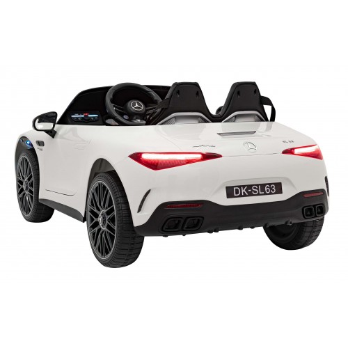 Pojazd Mercedes Benz AMG SL63 Bialy