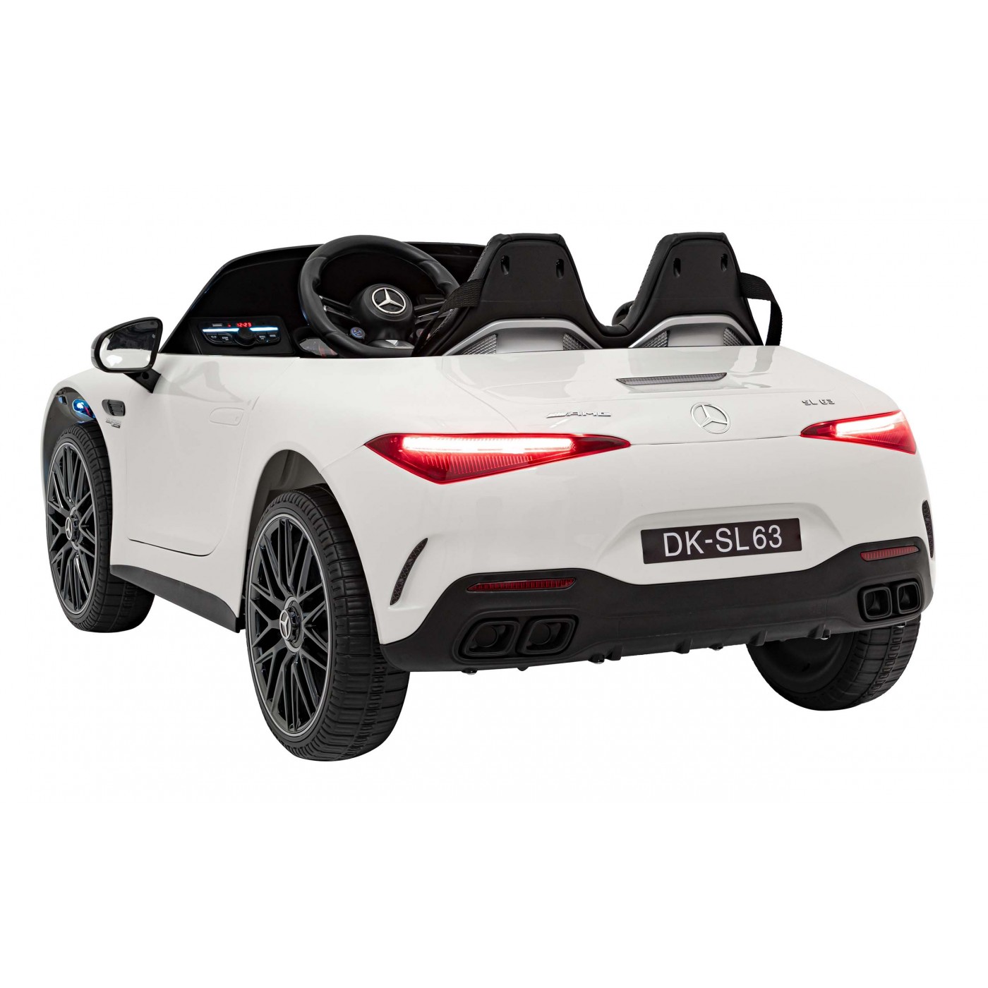 Pojazd Mercedes Benz AMG SL63 Bialy