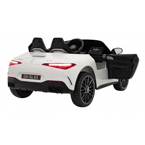 Pojazd Mercedes Benz AMG SL63 Bialy