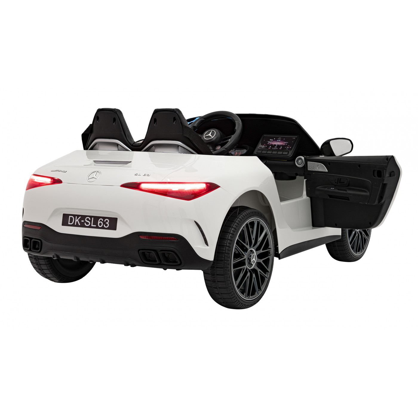 Pojazd Mercedes Benz AMG SL63 Bialy