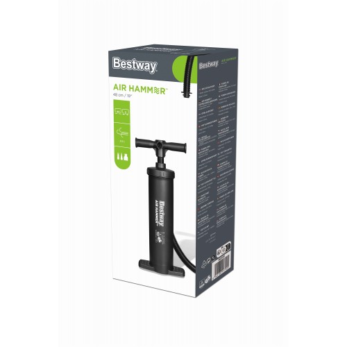 Pístová ruční pumpa 48cm 2000cc BESTWAY