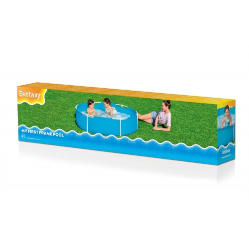 Zahradní ocelový bazén pro děti 2+ BESTWAY kulatý 152x38cm