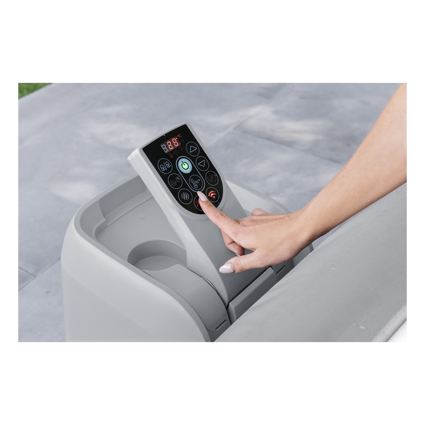 copy of Hollywood Lay-Z-Spa AirJet Home Spa BESTWAY 6místný + LED + 4 polštáře