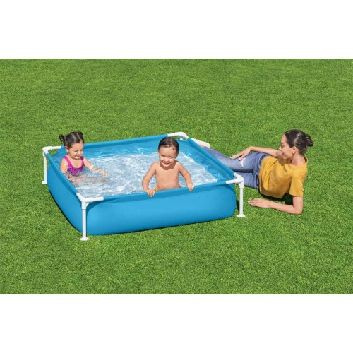 2+ Bestway Dětské Stile Bazén Zahradní čtvercový 122x122x30.5cm