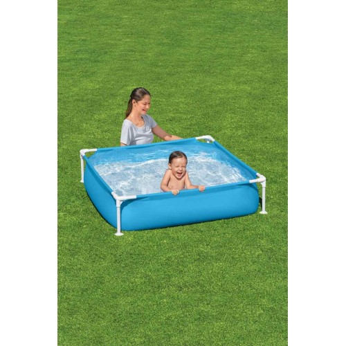 2+ Bestway Dětské Stile Bazén Zahradní čtvercový 122x122x30.5cm