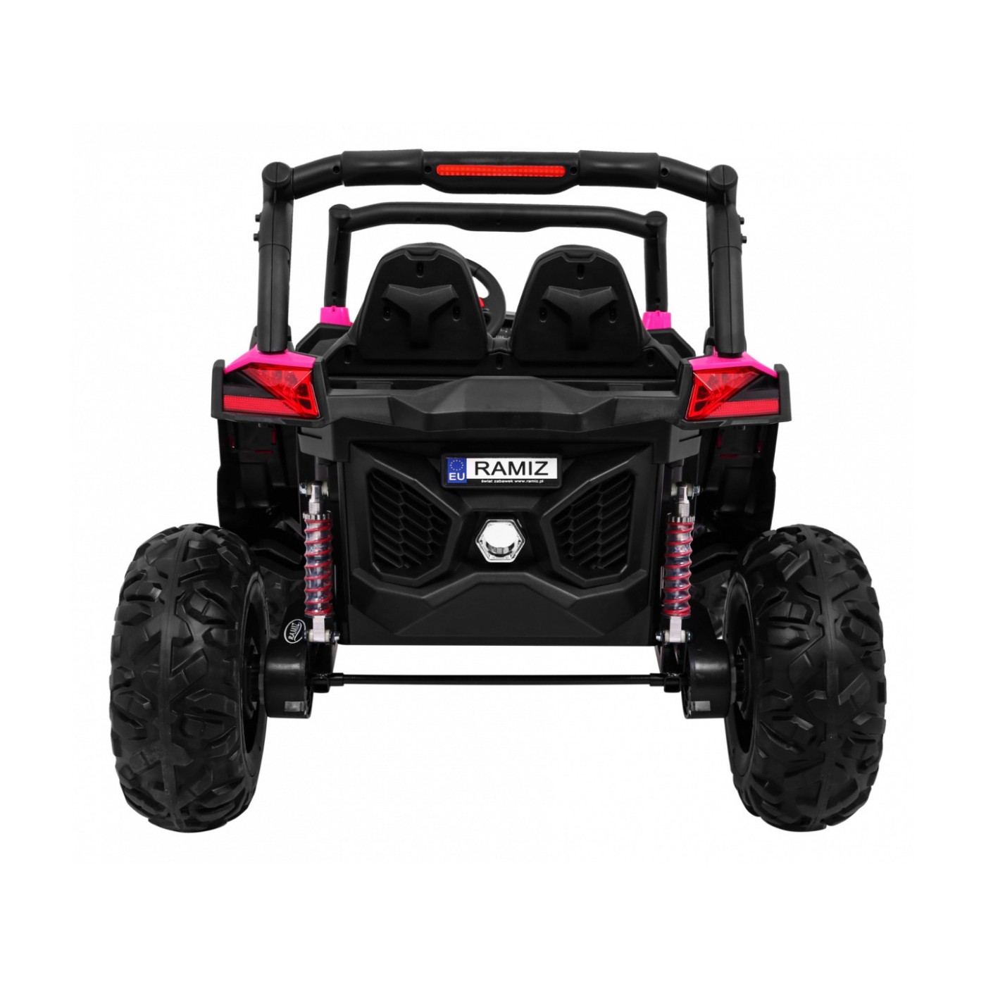 copy of Buggy SuperStar Děti Růžová 4x4 Pohon Dálkový Kufr MP3 LED Zámek Dveří