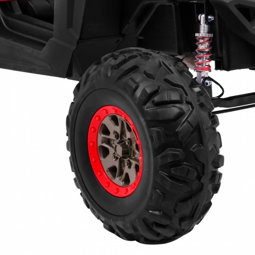 copy of Buggy SuperStar Děti Růžová 4x4 Pohon Dálkový Kufr MP3 LED Zámek Dveří