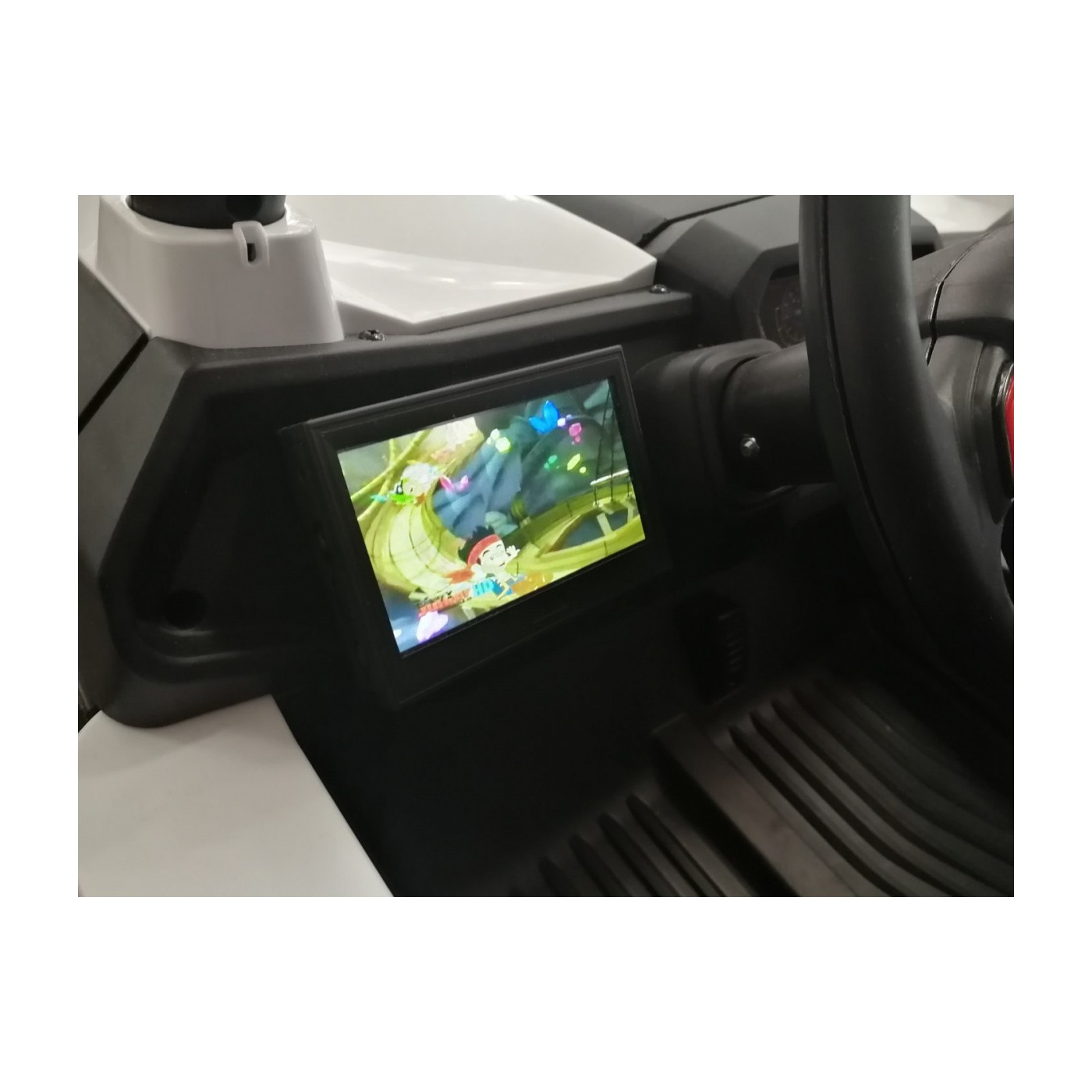 copy of Buggy SuperStar Děti Růžová 4x4 Pohon Dálkový Kufr MP3 LED Zámek Dveří