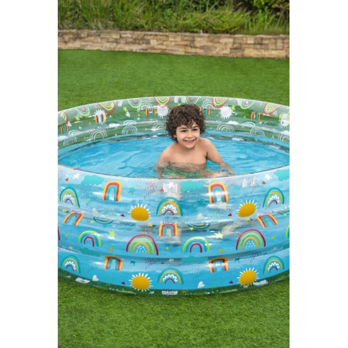 copy of Zahradní bazén pro děti 170x53cm Tropical BESTWAY + opravná lišta