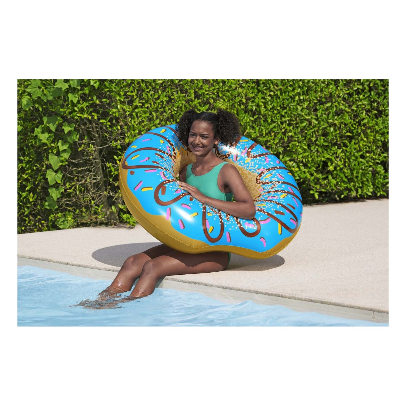 Růžoý kruh Donut BESTWAY