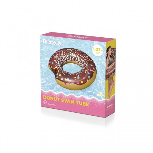 Donut BESTWAY 107cm dětský velký plavecký kolečkový vinyl