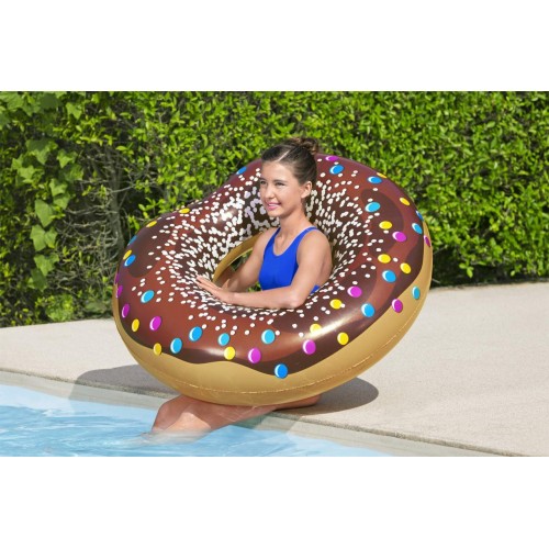 Donut BESTWAY 107cm dětský velký plavecký kolečkový vinyl