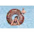 Donut BESTWAY 107cm dětský velký plavecký kolečkový vinyl