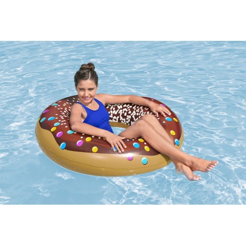 Donut BESTWAY 107cm dětský velký plavecký kolečkový vinyl