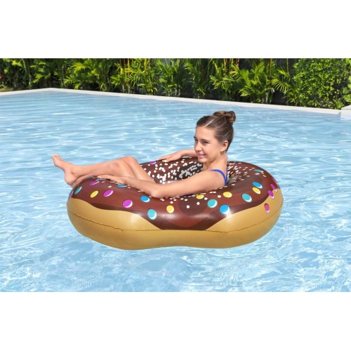 Donut BESTWAY 107cm dětský velký plavecký kolečkový vinyl